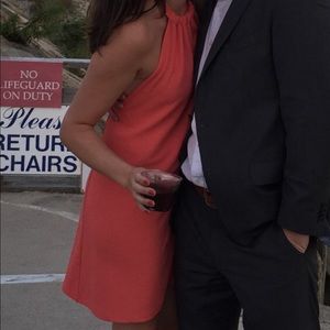 Zara High Neck Dress